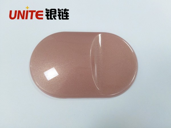 銀鏈珠光質感琉璃粉色ABS免噴涂合金材料美學塑料