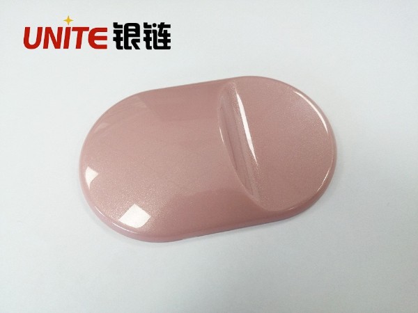 銀鏈深煙粉色ABS免噴涂材料美學塑料