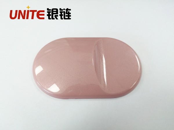 銀鏈深煙粉色ABS免噴涂材料美學塑料