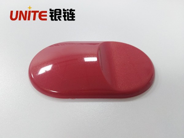 銀鏈故宮紅色V0阻燃PC免噴金材料美學塑料